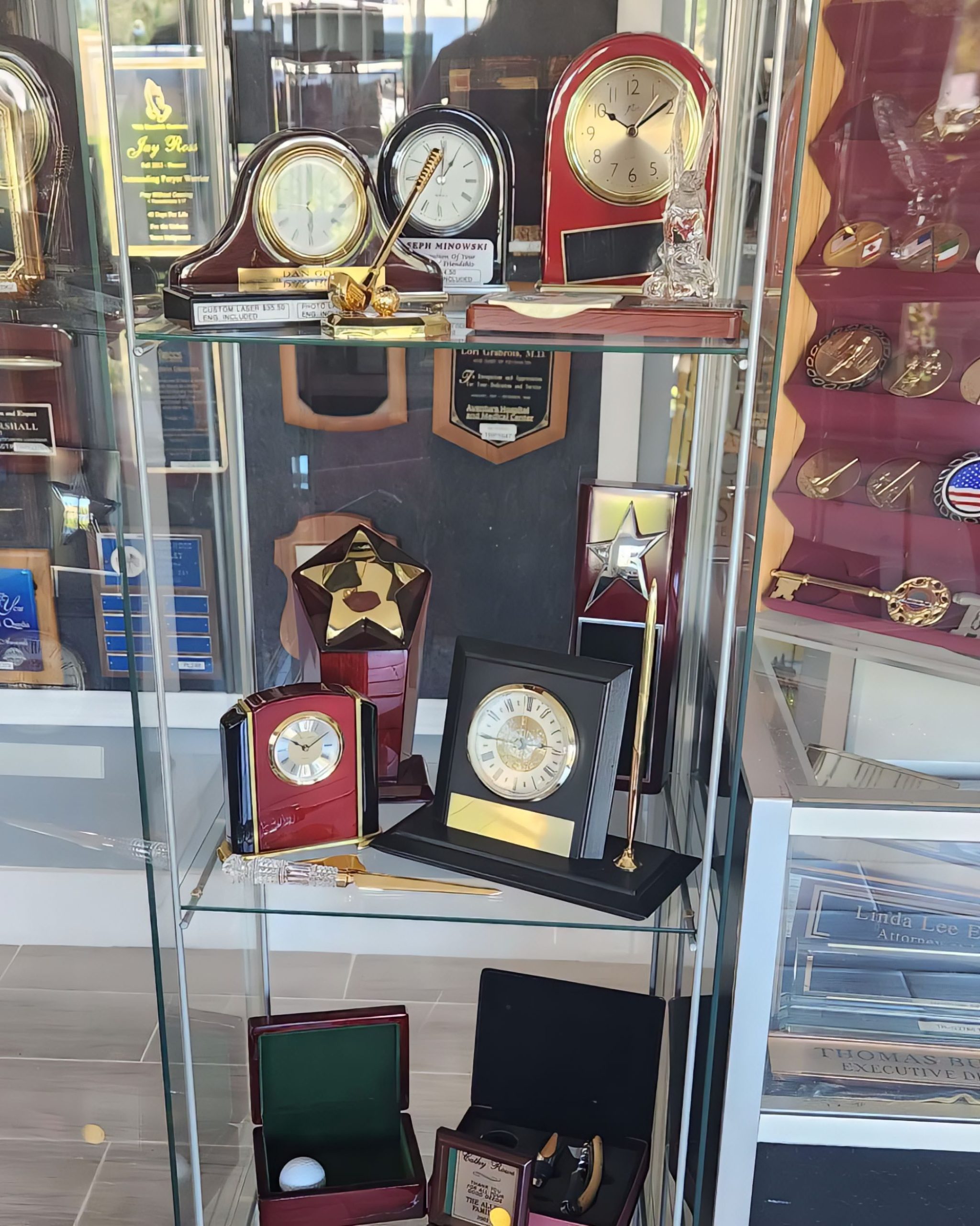 store of trophys in hollywood